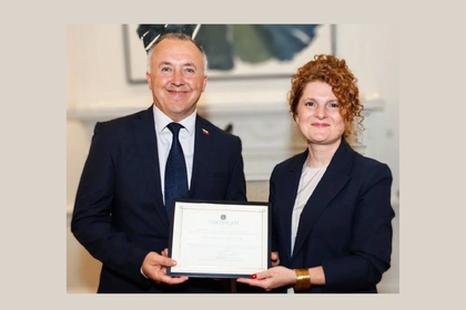 Re-election of the Consul General Angel Angelov, as Vice President and Member of the Executive Board of the Society of Foreign Consuls in New York